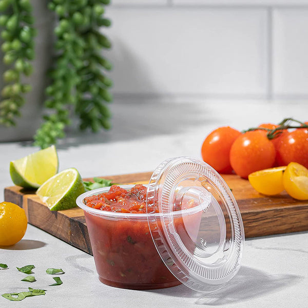 (20% OFF SALE) OCY 4oz Clear Sauce Cup (Base Only) - 2500 Pcs