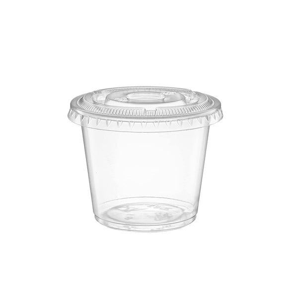 LAY 5.5oz PP Clear Sauce Cup (Base Only) - 2000 Pcs