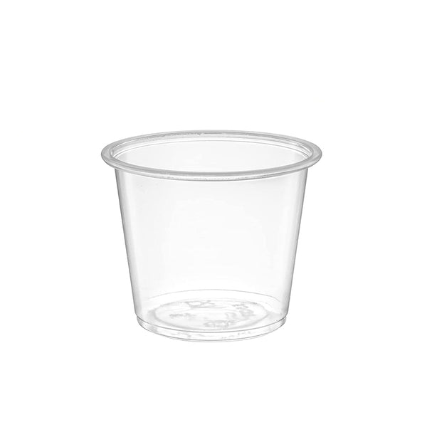 LAY 5.5oz PP Clear Sauce Cup (Base Only) - 2000 Pcs
