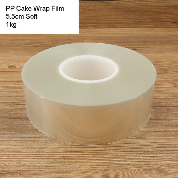 5.5cm Plastic Clear Cake Wrap Film - 1 Roll - HD Bio Packaging Ltd.
