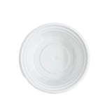 F-6016 | TD 16oz Microwaveable PP White Round Food Container W/ Lid (No hole) - 150 Sets