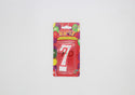 #7 Dot Number Party Candle - 12 Pcs - HD Bio Packaging