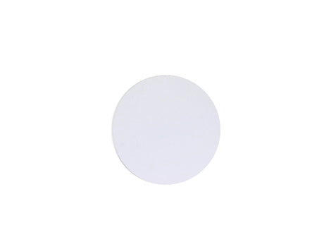 7" Paper White Round Lid (Lid Only) - 500 Pcs - HD Plastic Product (Canada). Inc
