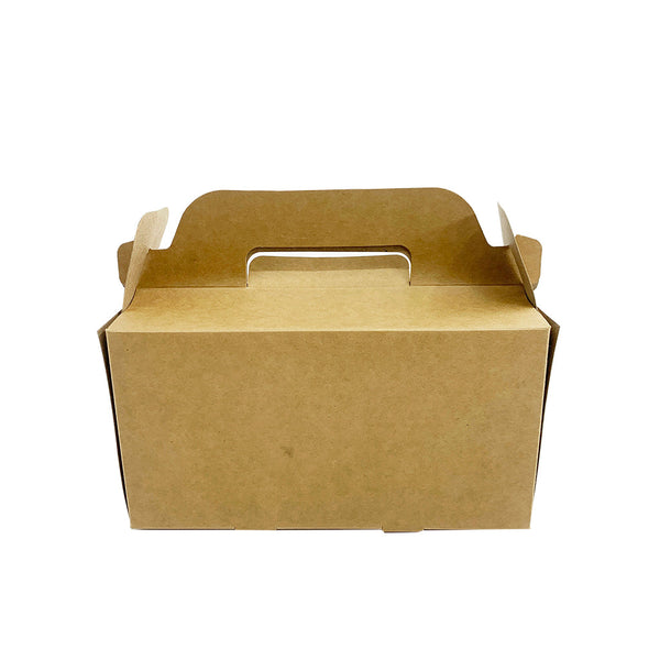 Eco-Friendly Kraft Cake Box W/ Handle | 11.25x7.25x4.5