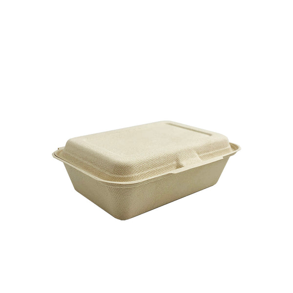Stock Your Home Plastic 5 x 5 Inch Clamshell Takeout Trays (100 Pack)