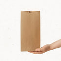 8lb | Eco-Friendly Paper Kraft Bakery Bag | 6.25x4x12.375