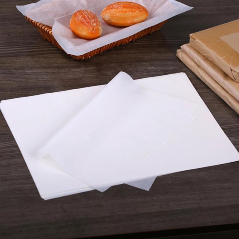 8x11" White Dry Wax Food Utility Sheet Paper Deli Sandwich Wrap - 2000 Pcs