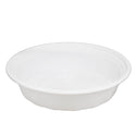 F-7024 | TD 24oz Microwaveable PP White Round Food Container W/ Lid (No hole) - 150 Sets