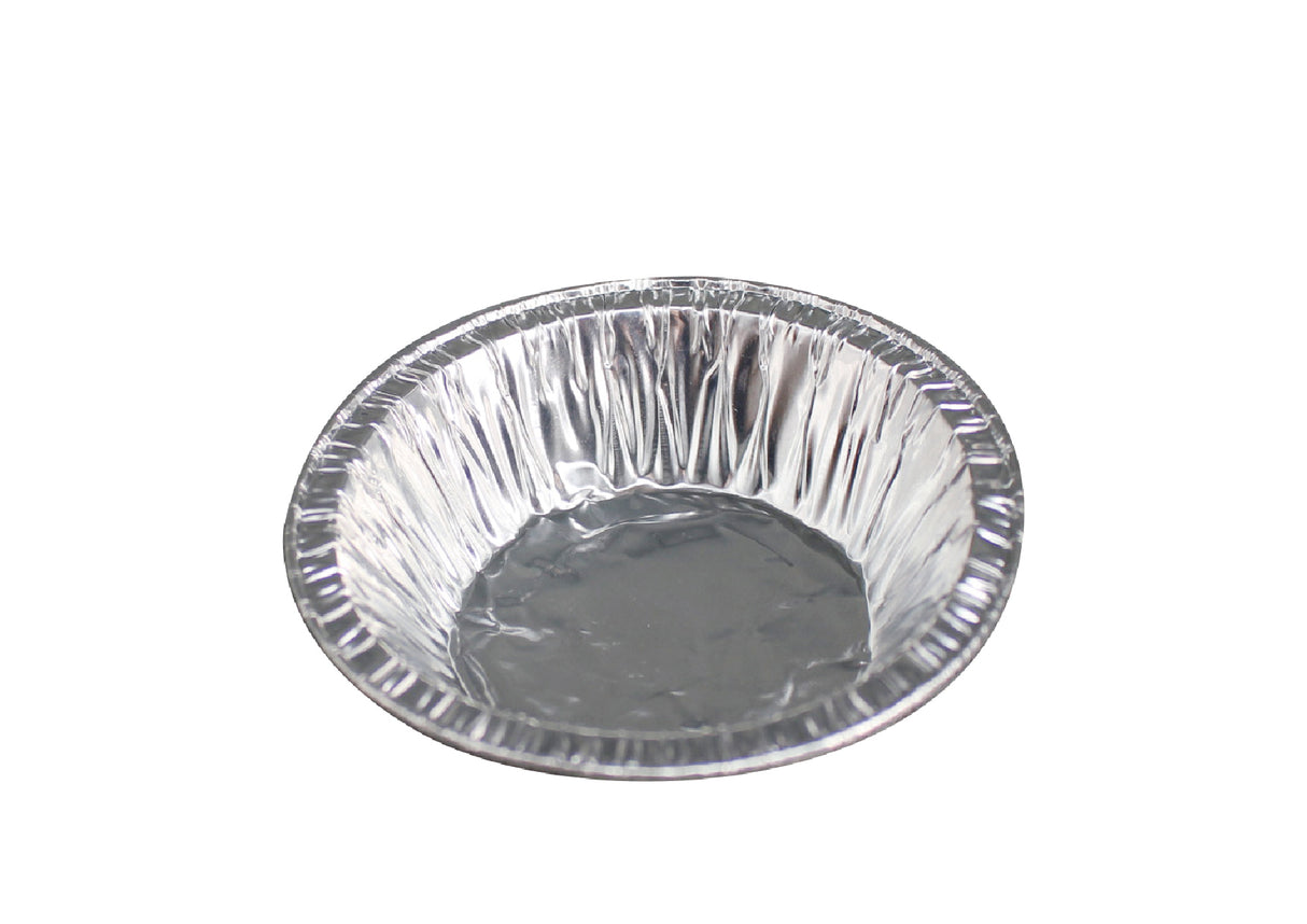 3.5" Aluminum Foil Egg Tart Mold Baking Cup in a white background