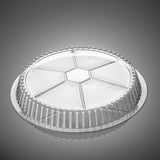 7" Clear Round Lid (Lid Only) - 500 Pcs