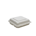 #83 | 3 Compartment Microwavable PP Square Clamshell Food Container | 8x8x3
