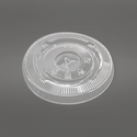 92mm PET Clear Round Flat Lid for cups 