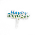 Mini Happy Birthday Acrylic Cake Topper  frozen color