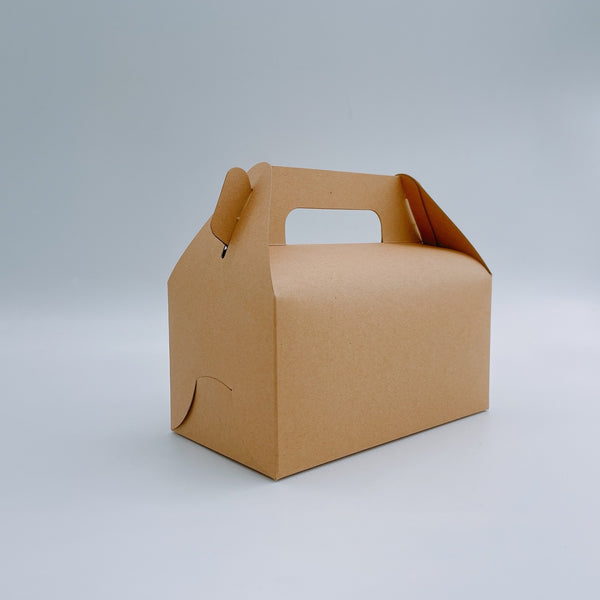 Eco-Friendly Kraft Cake Box W/ Handle | 6.5x3.62x4