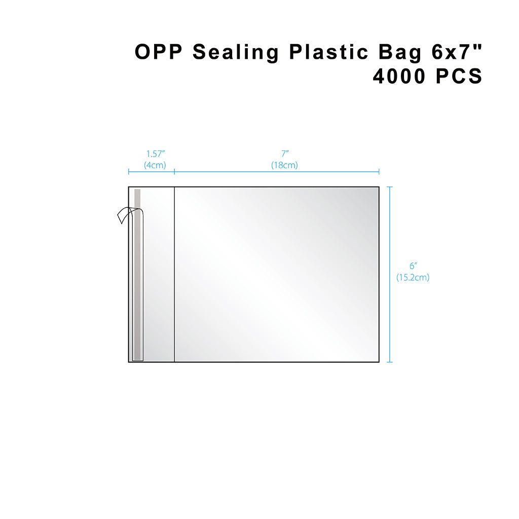 Transparent Self Adhesive OPP Bag  HDbiopak
