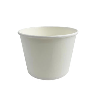 PB1000 | 32oz Eco-friendly White Paper Bowl (Base Only) - 600 Pcs