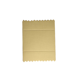 Golden Rectangular Cookie Paper Pad