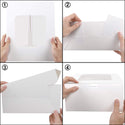 white bakery paper box folding instruction