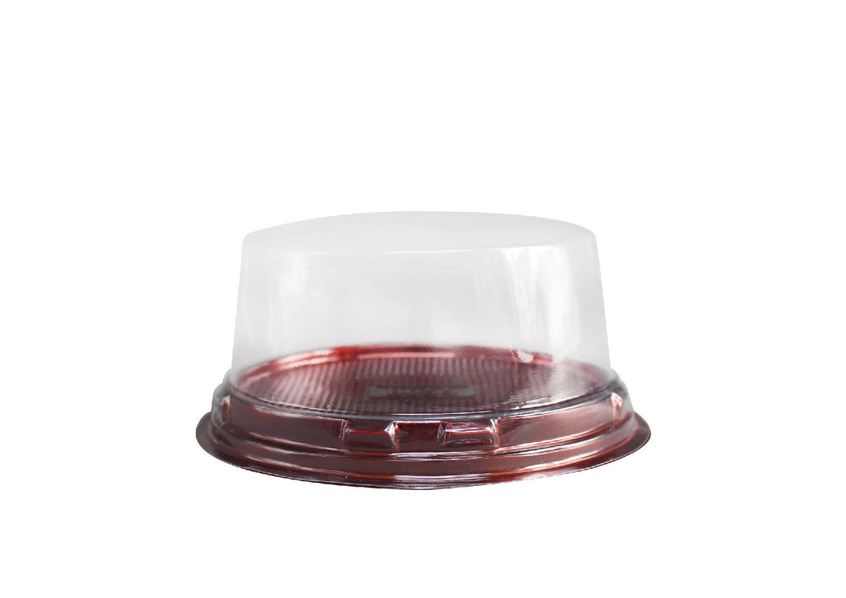 B055 | PET Clear Oval Cake Box W/ Lid | 5.51x4.33x2.36" - 1000 Sets - HD Plastic Product (Canada). Inc