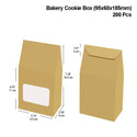 Kraft Bakery Cookie Box size description for bakery