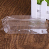 Clear Gusseted Cookie Bag | 3.5+2.5x9.75" - 2000 Pcs - HD Plastic Product (Canada). Inc