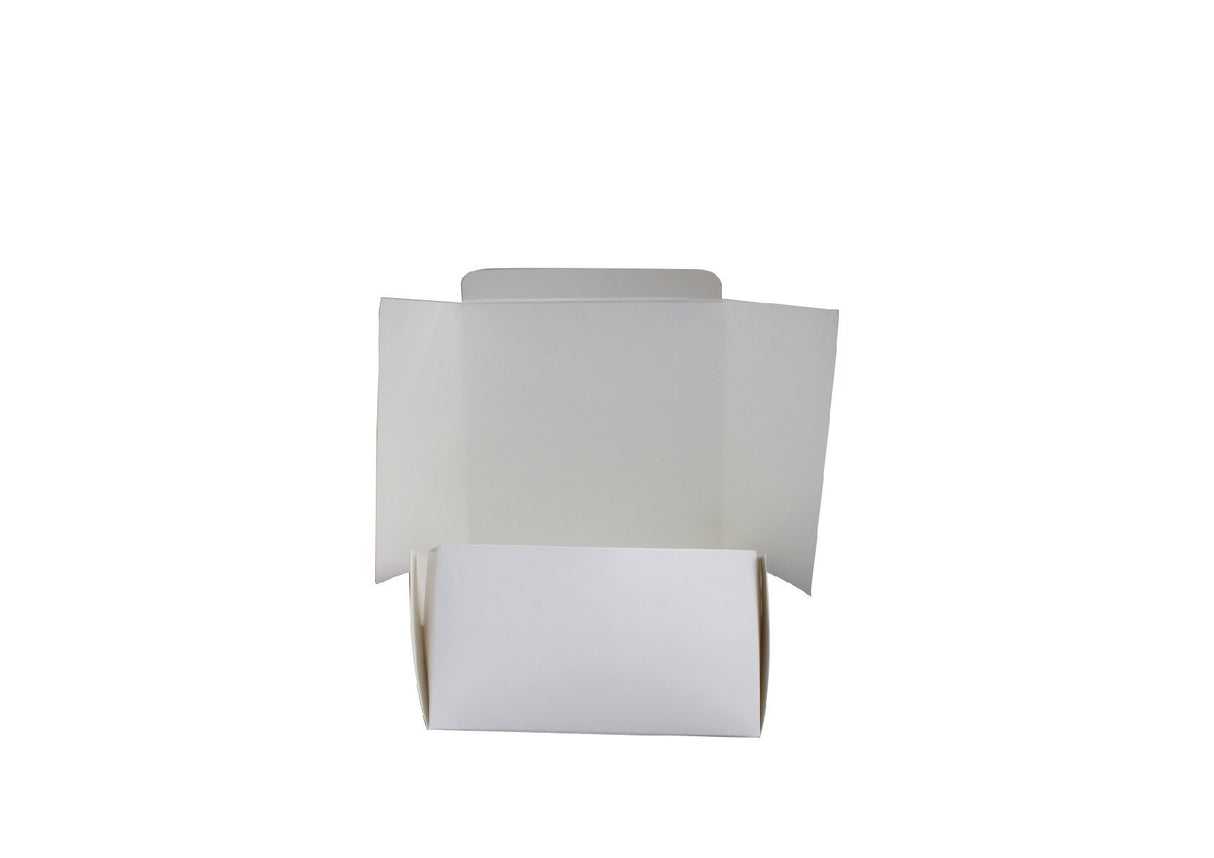 Eco-Friendly White Square Cake Paper Box | 10.25x10.25x5" - 100 Pcs - HD Plastic Product (Canada). Inc