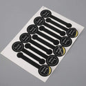 Black “Hand Made” Sealing Sticker | 3.9x1.2