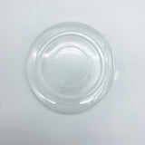 170mm Clear Round Lid | Fit 2 Compartment Bowl (Lid Only) - 450 Pcs