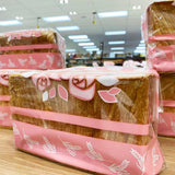 OPP Rose Stand Up Bakery Bag | 11x13+3.5" - 1500 Pcs
