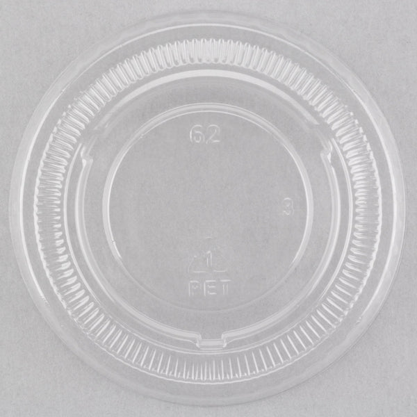 PET Sauce Lid Fit 1.5/2oz Sauce Cup (Lid Only) - 2500 Pcs - HD Plastic Product (Canada). Inc