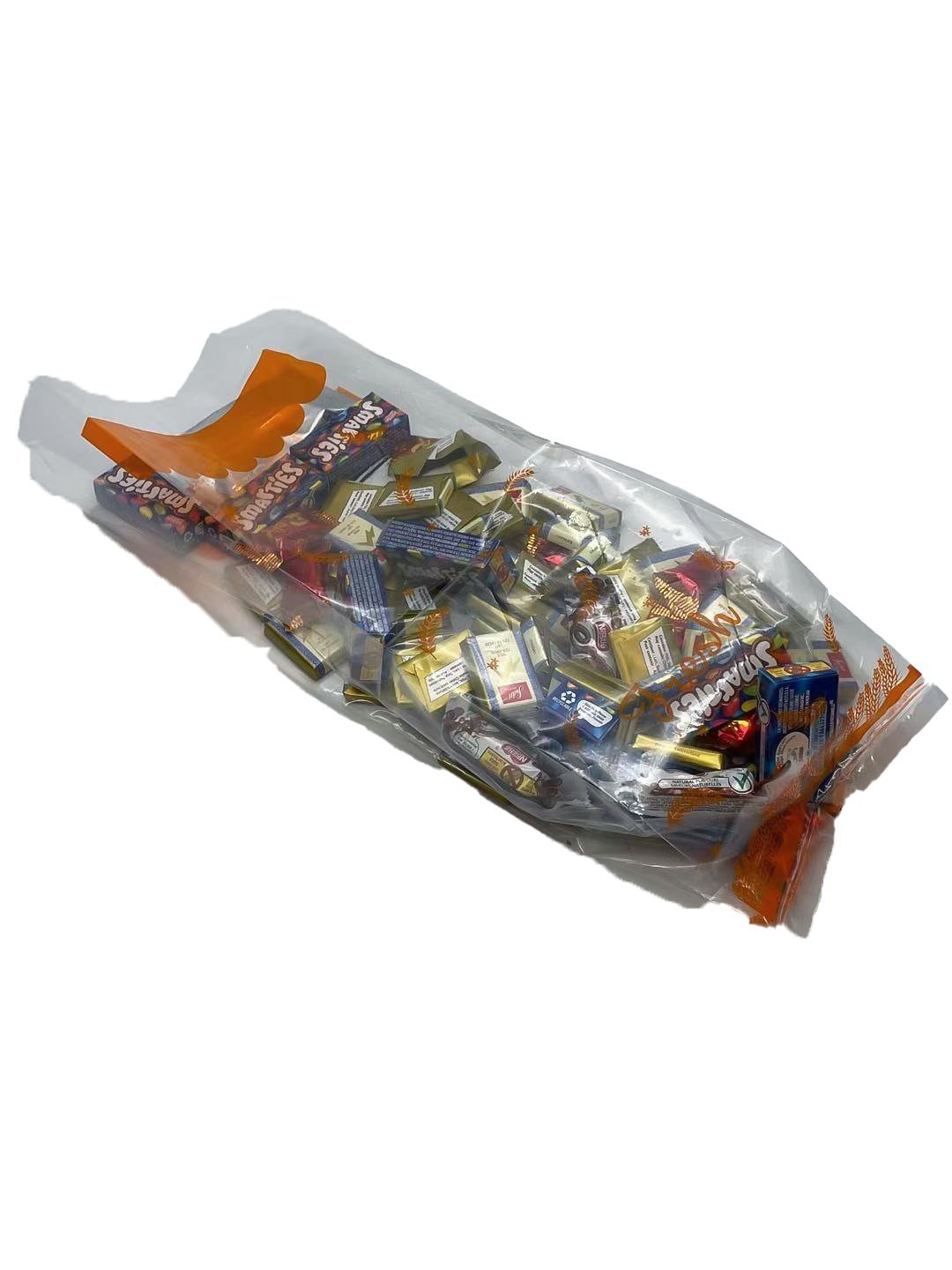 PP Orange Gusseted Bakery Bag | 5+4.5x16.5" - 1000 Pcs - HD Plastic Product (Canada). Inc