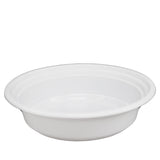 RO-16 | HD 16oz Microwaveable PP White Round Container W/ Lid - 150 Sets