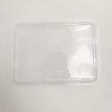 TH566 Lid | Clear Rectangular Lid Fit 5 Compartment Bento Box (Lid Only) - 500 Pcs