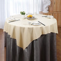 Biodegradable Stone Plastic Yellow Tablecloth | 180x180cm - 100 Pcs